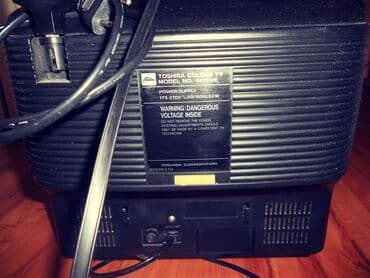 bežična pegla na paru: TV TOSHIBA 147R9E u boji veličina ekrana: 34 cm/14" dijagonala uz tv — 5
