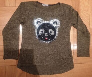 gate majice: Round neck, Long sleeve, 146-152 — 2