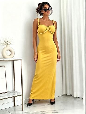 ✅Ženska maxi haljina sa pletenim bretelama
✅2000 din