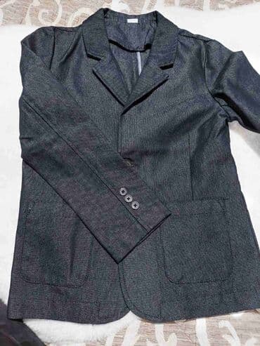tech fleece 1:1: Muški blejzer/sako u tamno sivoj (antracit) boji sa diskretnom — 5