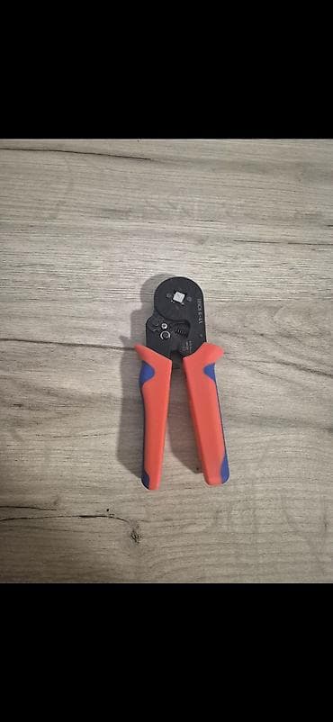 testere za tehnicko: Klešta za krimpovanje ferula (nastavaka za kablove) – model HSC8 6‑4A — 2