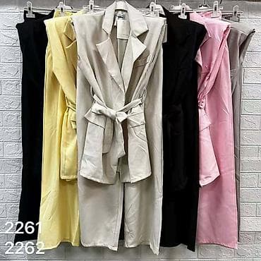 patike zenske: Ženski komplet bez rukava sa pojasom – elegantan i komforan - — 7