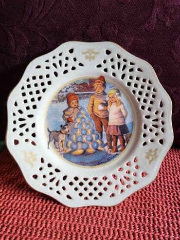 metalac set tanjira: Tanjir nov za zid original Jenny N. iz 70,80ih. Svedski tanjir — 2