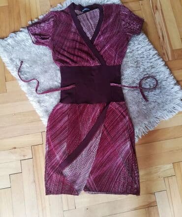 ps haljine 2022: Prelepa elegantna haljina 90% acetat, 10% likra, prelep materijal — 6