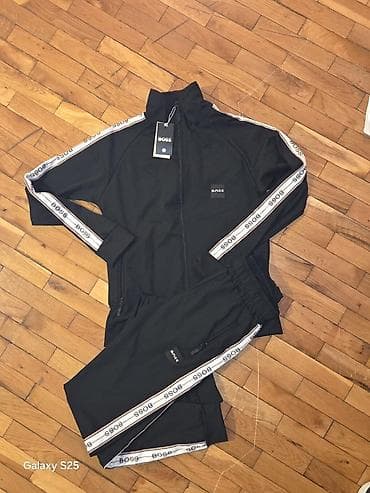 xl marka: Trenerka Hugo Boss, bоја - Crna — 5