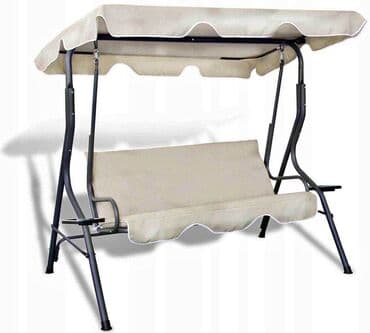 mega maxi bastenski namestaj: Baštenska ljuljaška Dimenzije 170x110x153 cm Materijal izrade : čelik — 1