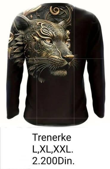 bež trenerka: Komplet, 2XL (EU 56), L (EU 52), XL (EU 54), bоја - Šareno, Poliester — 2