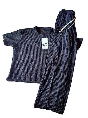 lakovane pantalone: Ženski komplet – majica i pantalone - Udoban dvodelni set za svaki — 3