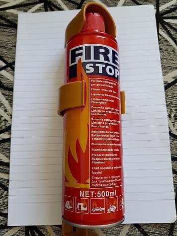 Protiv požarni aparat za automobil 500gr. Nov aparat za automobil