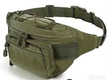 ski pantalone za decake: Taktička torbica/rančić za pojas (waist/hip pack) – maslinasto zelena — 2