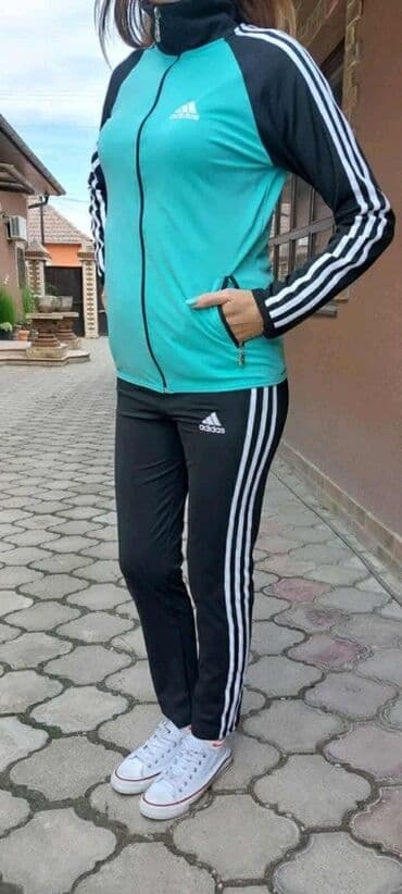 trenerka iz nemacke: Adidas, S (EU 36), M (EU 38), L (EU 40), Stripes, color - Multicolored — 3