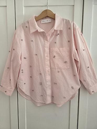 Kompleti: Dečija haljina H&M + košulja ZARA - Haljina H&M, veličina EUR — 4