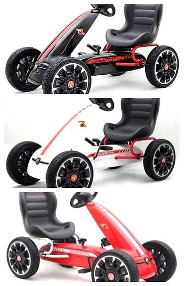 03. 🏎️ Karting na pedale Abarth 🏎️ 💪 Metalna konstrukcija 💪 ✅Sedište na lalafo.rs 03. 🏎️ Karting na pedale Abarth 🏎️ 💪 Metalna konstrukcija 💪 ✅Sedište