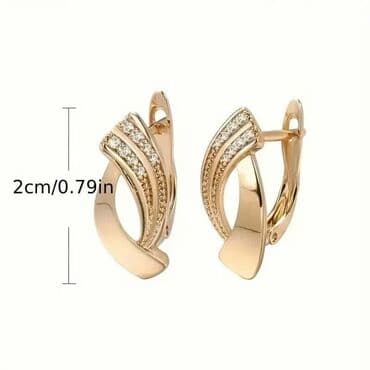 Other: 💫 minđuše – set od dva para - Dizajn: - Par 1: Elegantne minđuše sa — 25