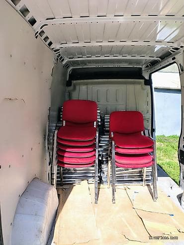 gel sediste za motor: Usluge prevoza kombijem – furgoni velike zapremine (duga i visoka — 9