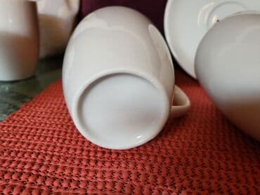 solje za caj: Solje nove,vintaz nemacke pun porcelan. Univerzalne velike — 10