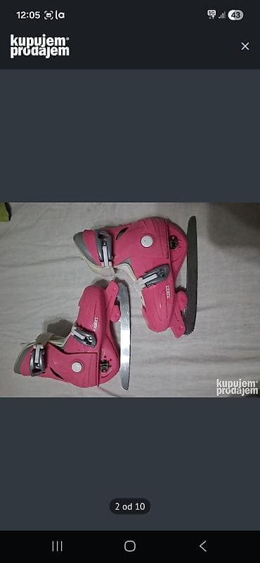 roces skates: Dečije klizaljke na ledu Roces – roze/bele - Brend: Roces - Tip — 8