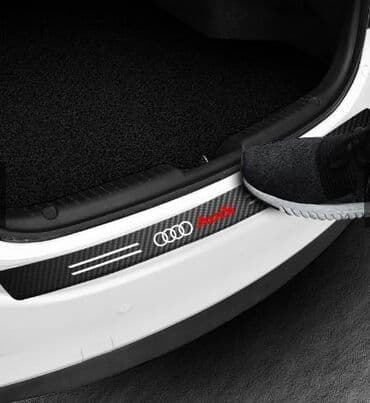 nalepnice za auto vw: Stiker za branik automobila - karbon AUDI Stiker za zadnji branik — 3