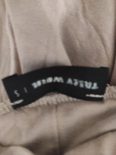 zara bluze i tunike: S (EU 36), Pamuk, Jednobojni, bоја - Bež — 4