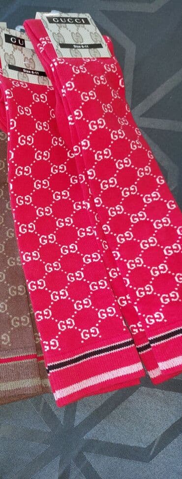parke sa prirodnim krznom: Gucci, Cotton, color - Red — 1