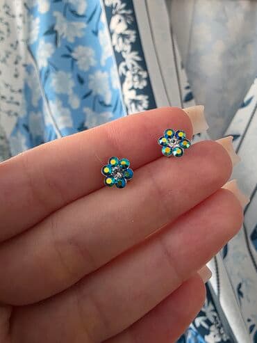 muške cipele za zimu: One size, Floral, color - Blue — 4