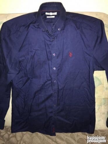 kompleti muski: Original POLO kosulja M 100% cotton Ramena 45cm duzina 75cm — 1
