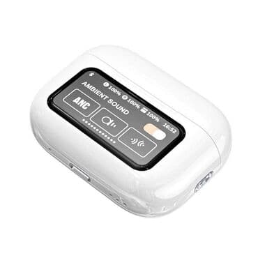 kucista za kompjutere: Slusalice bluetooth DS86 ANC/ENC TWS sa LED ekranom bele SPECIFIKACIJE — 6