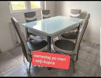 Kids' furniture: 🔥Akcija🔥 Sto i 6 stolica СЕNА КОМРLЕТА: 260€ TRPEZARIJSKI STO — 13