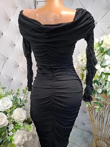 monsoon svecane haljine: 7Arrows M, bоја - Crna, Koktel, klub, Dugih rukava — 7