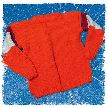 Džemper novi ručno pleteni vel 2XL. Obim grudi 106 cm, dužina 58 cm