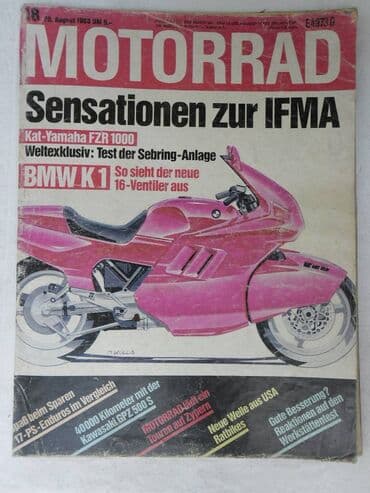 ubice mog oca 1: Casopisi motorrad o motorima 10 kom, brojevi: 14/1981,18/83 — 4