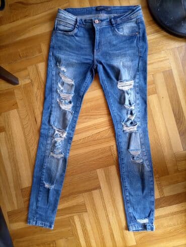 iqos 2.4 red light: Jeans, Regular rise, Ripped — 1