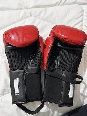 Rukavice Domyos (model BGM/GLOVES 100) – crveno/crne - Dizajnirane za