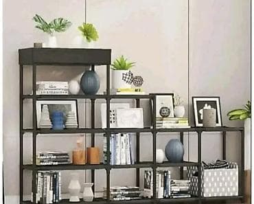 Cena 3500 dinara Modularna otvorena polica – stepenasti dizajn