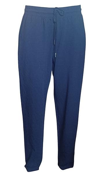 pantalone bele: Suzanne Grae ženske pantalone – tamnoplave - Model: ravne nogavice — 1