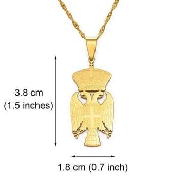 srpski grb lanac: Lanac sa priveskom
Cena 1300din — 2