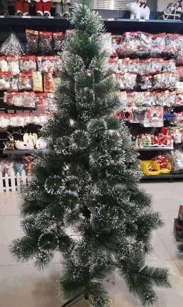 venac za vrata: Cupava sa belim jelka sa metalnim postoljem 60 cm 1800din 90 cm — 4