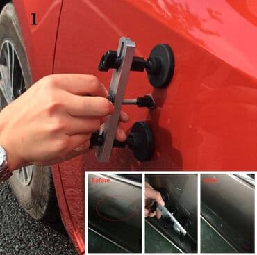 sigurnosni pojasevi za auto cena: 1) Nov metalni alat za izvlačenje ulubljenja sa 7 stopa za lepljenje — 6