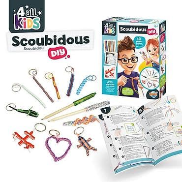 zlatne narukvice cena: Izrada priveska 105183 Buki – kreativni DIY set sa scoubidou trakicama — 3