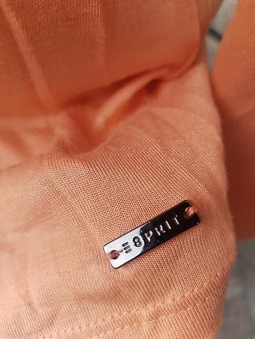 duzi sako kombinacije: Esprit majica od viskoze, veličina L. - Model: dug rukav, klasičan — 4