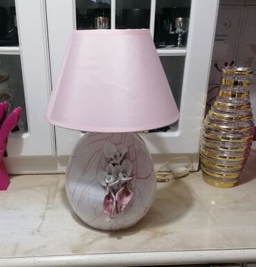 vitorog cipelarnik sa ogledalom: Stona lampa, bоја - Roze — 2