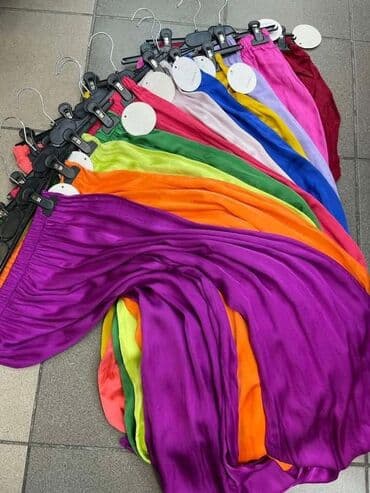 elipsa kompleti sa pantalonama: One size, Visok struk, Šalvare — 2