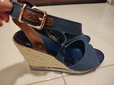 zara muski kaisevi: Ženske sandale na punu petu – Graceland - Model: espadrile na — 7