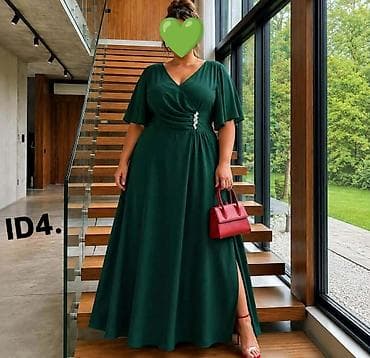 pink uzice: Elegantna duga haljina za specijalne prilike – model ID4. - Kroj — 4
