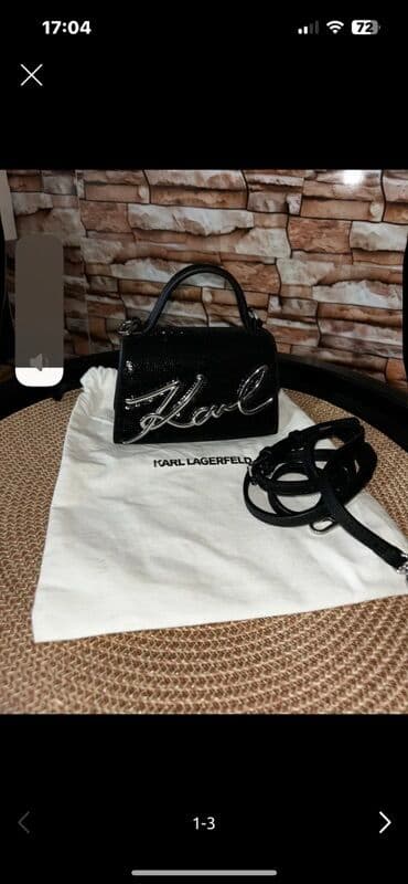 new yorker crna gora online: Elegant purse, Karl Lagerfeld, Material: Faux leather — 1
