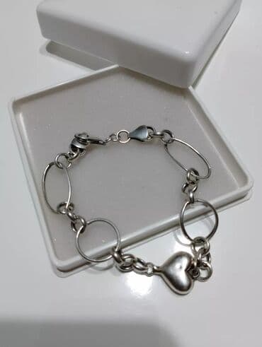 new yorker kompleti: Set: Earrings, Ring, Material: Silver — 2