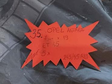 195 65 15 c: ALUMINIJUMSKE FELNE 35.OPEL 19 5 X 115 | 35.OPEL ANTARA 7 jot x 19 — 4