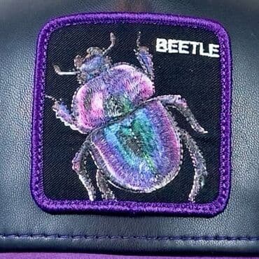 srebrni lancic sa krstom: Cap, color - Purple — 8