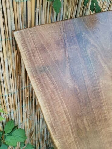 Sweatpants: Daska za sto od oraha 116*42 cm debljina 4 cm 3 puta lakirano novo — 2