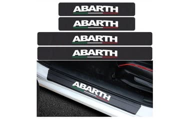 Vozila: Nalepnice za automobil - karbon ABARTH Set od 4 nalepnice za prag — 4
